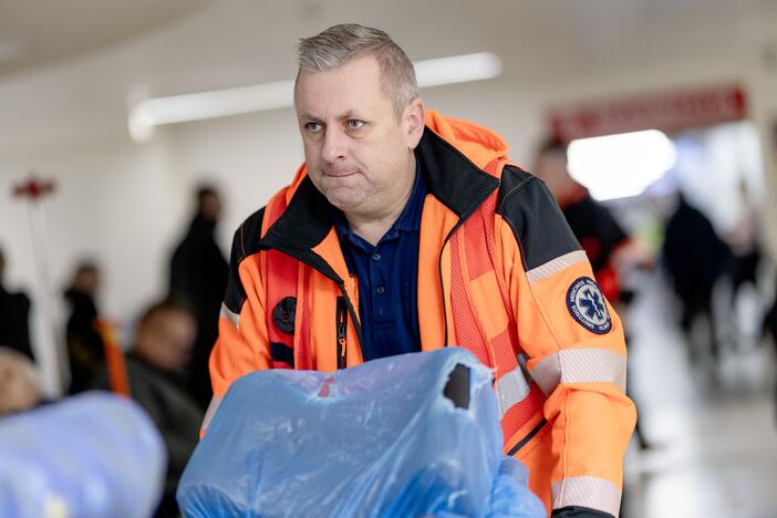 Pacientų apgultis Lazdynų ligoninės skubios pagalbos skyriuje