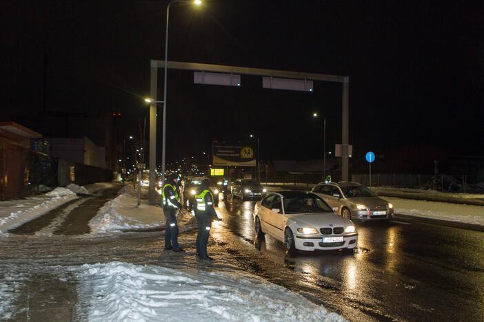 Policijos reidas Europos prospekte