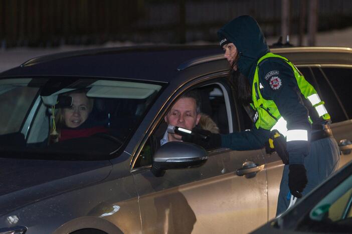 Policijos reidas Europos prospekte