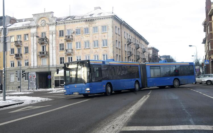 Planas: iki rugsėjo turės būti perdažyti visi miesto autobusai.