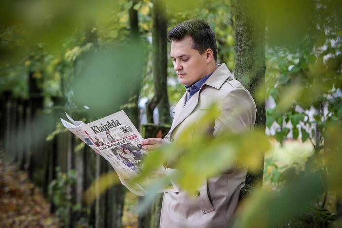 Proga: užsisakyti dienraštį "Klaipėda" visiems kitiems metams su pristatymu į namus tik šiandien kainuoja 45 eurus.