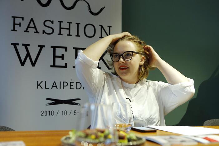 Viltys: mados renginio "Fashion Week Klaipėda" organizatorė J.Sutkutė viliasi, kad kasmet renginys tik augs ir vis gerės jo kokybė.