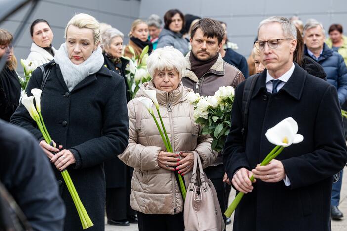 Atsisveikinimas su primabalerina L. Aškelovičiūte-Razmiene