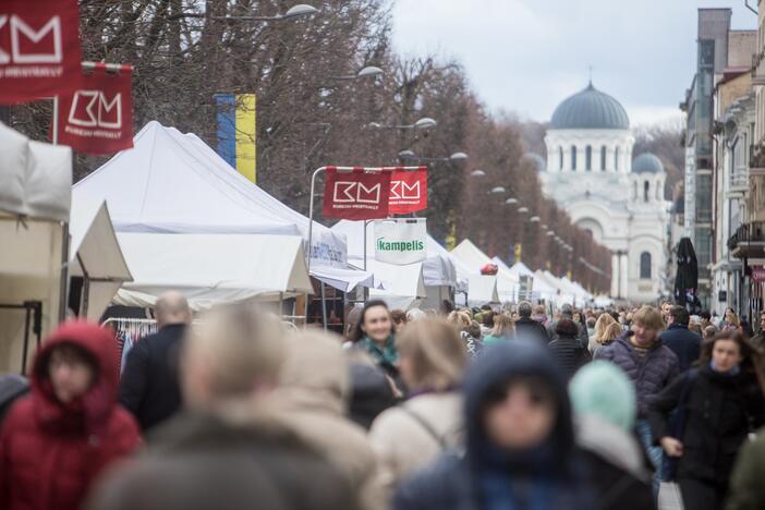 Vilioja mugė Laisvės alėjoje