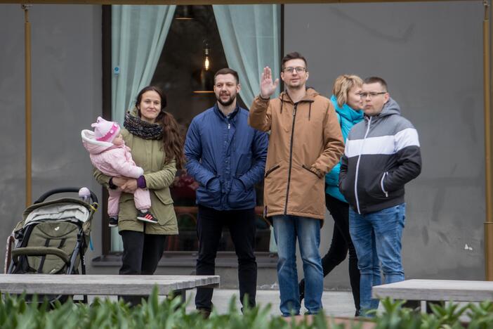 Kultūros ir taikos valanda prie Vytauto Didžiojo paminklo