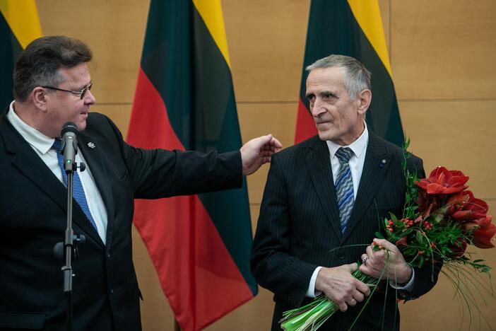 Baltų apdovanojimo teikimo ceremonija