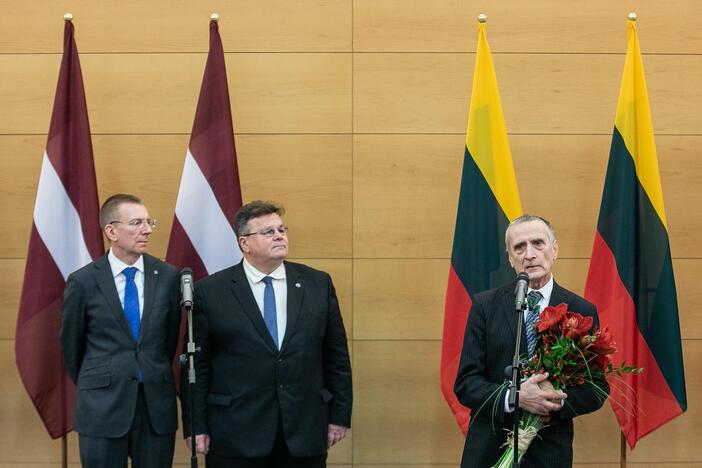 Baltų apdovanojimo teikimo ceremonija