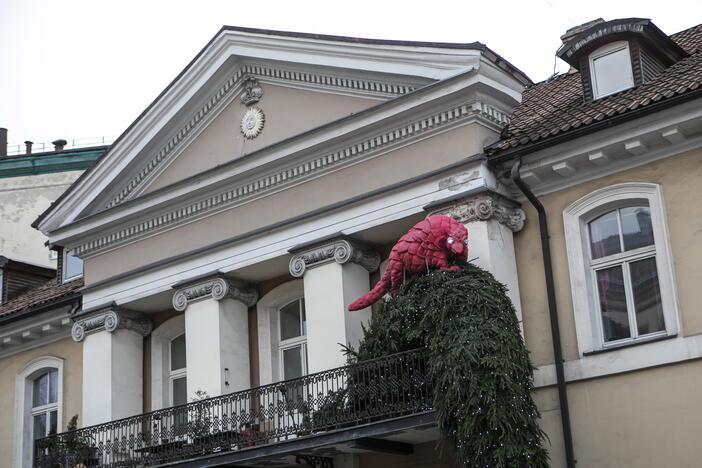 Projekto „Įžiebk Kalėdas balkone“ pradžios renginys