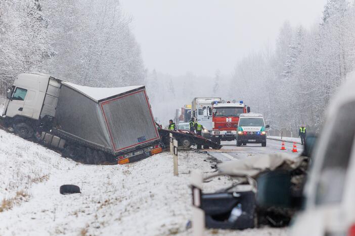 Tragiška avarija Kauno rajone