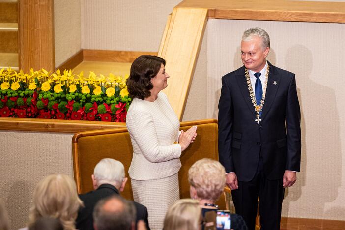 G. Nausėdos inauguracija Seime