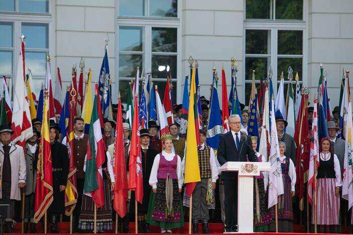 Iškilminga Respublikos Prezidento vėliavos keitimo ceremonija