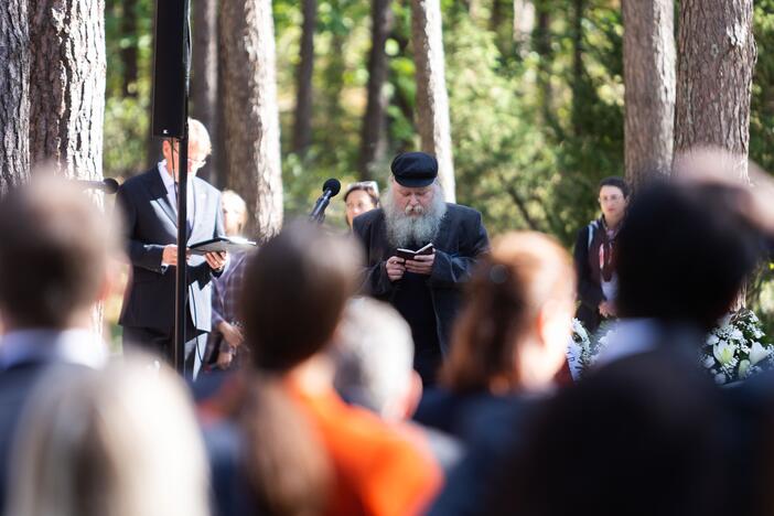 Vilniuje pagerbtas Lietuvos žydų genocido aukų atminimas