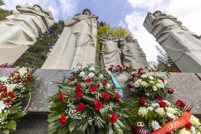 Lietuvos rusai mini sovietų pergalės prieš nacistinę Vokietiją dieną