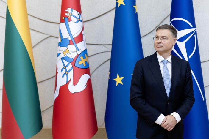 G. Paluckas susitiko su Europos Komisijos nariu V. Dombrovskiu