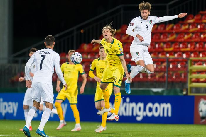 Italijos futbolininkai įsidėmėjo suvalkietį