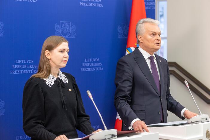 Spaudos konferencija po Valstybės gynimo tarybos posėdžio