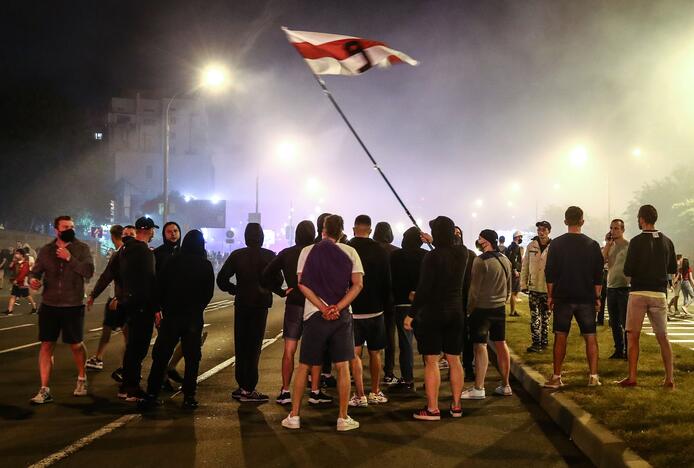 Protestai po rinkimų Baltarusijoje