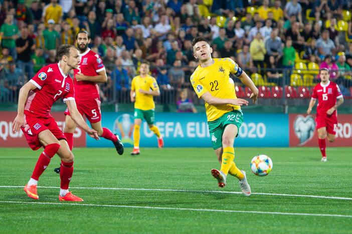 Europos futbolo čempionato atranka: Lietuva – Liuksemburgas 1:1