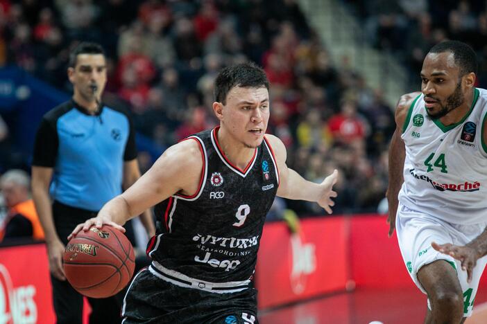 Europos taurė: Vilniaus „Rytas“ –  Limožo CSP 92:78