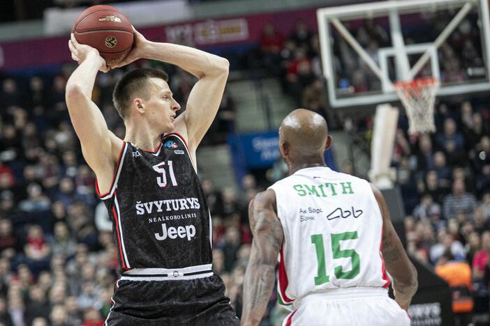 Europos taurė: Vilniaus „Rytas“ –  Kazanės Unics 86:91