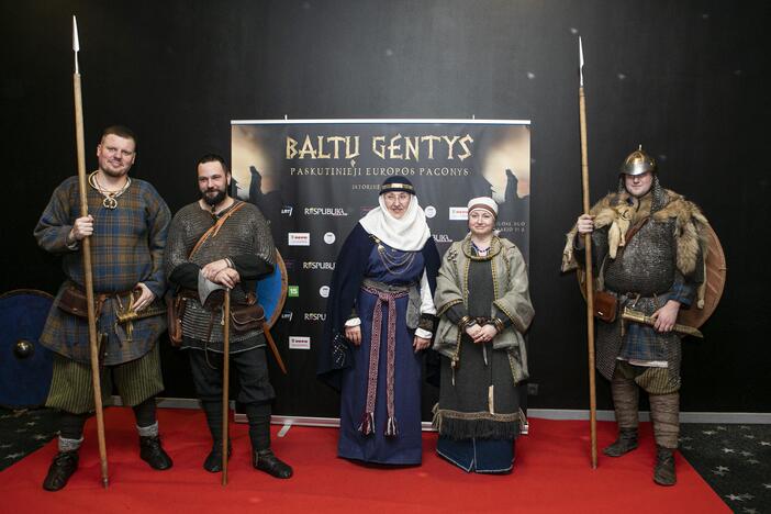 Filmo „Baltų gentys“ premjera