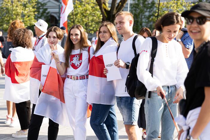  Baltarusijos demokratinės opozicijos palaikymo akcija „Vieni metai po revoliucijos“