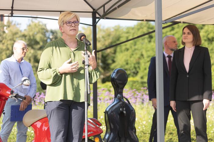  Baltarusijos demokratinės opozicijos palaikymo akcija „Vieni metai po revoliucijos“