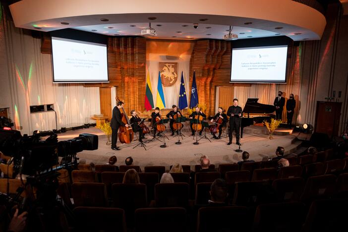 Kultūros ir meno premijų įteikimo ceremonija