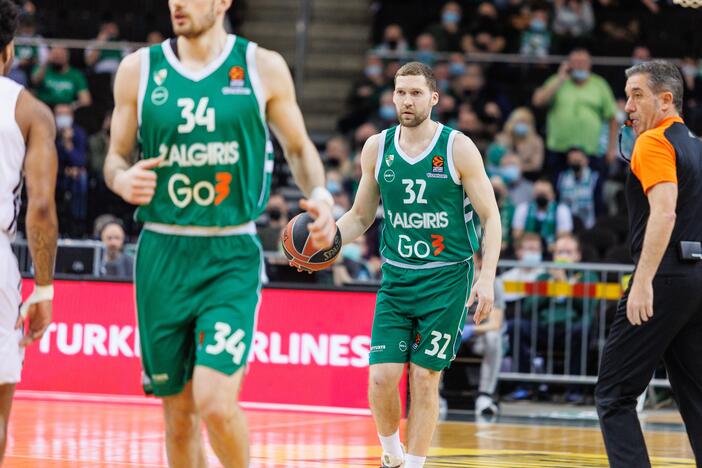 Eurolyga: Kauno „Žalgiris“ – Vilerbano ASVEL