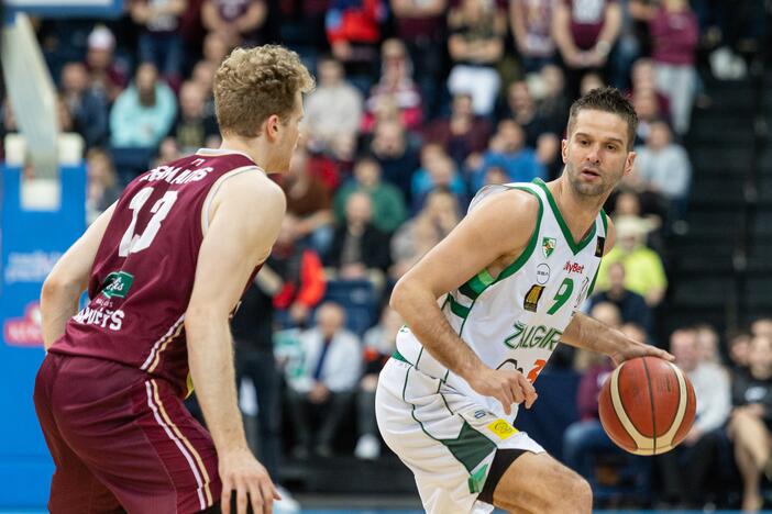 LKL pusfinalis: Panevėžio „Lietkabelis“ – Kauno „Žalgiris“ 79:55