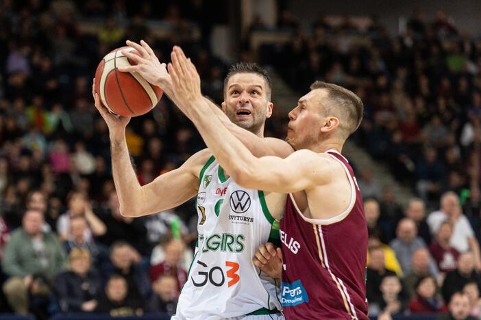 LKL pusfinalis: Panevėžio „Lietkabelis“ – Kauno „Žalgiris“ 79:55