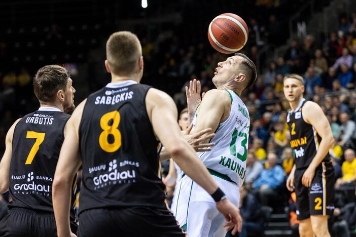 LKL mažasis finalas: „Šiauliai“ – Kauno „Žalgiris“ 76:89