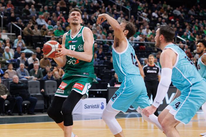 LKL: Kauno „Žalgiris“ –  Alytaus „Wolves“ 90:85