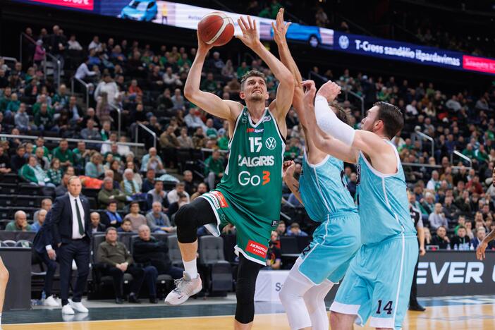 LKL: Kauno „Žalgiris“ –  Alytaus „Wolves“ 90:85