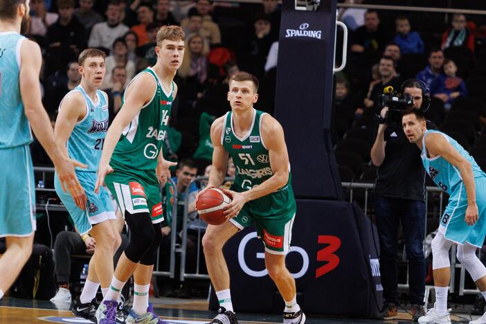 LKL: Kauno „Žalgiris“ –  Alytaus „Wolves“ 90:85