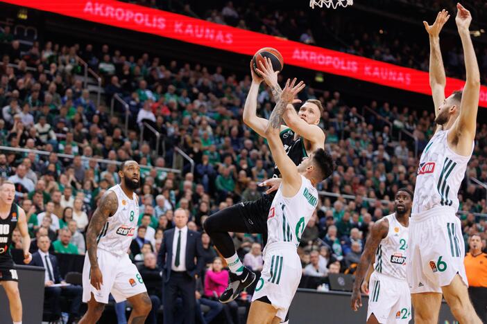 Eurolyga: Kauno „Žalgiris“ – Atėnų „Panathinaikos“ 67:81