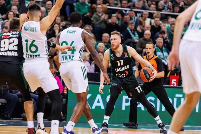 Eurolyga: Kauno „Žalgiris“ – Atėnų „Panathinaikos“ 67:81