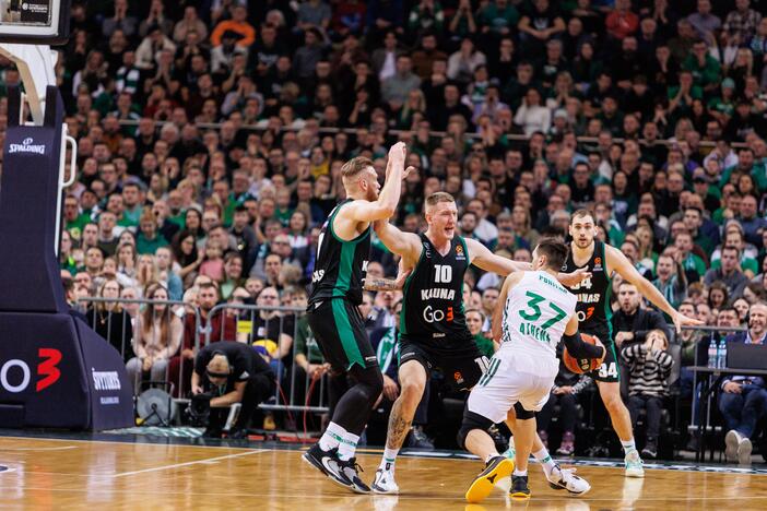 Eurolyga: Kauno „Žalgiris“ – Atėnų „Panathinaikos“ 67:81