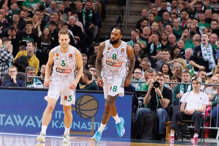 Eurolyga: Kauno „Žalgiris“ – Atėnų „Panathinaikos“ 67:81