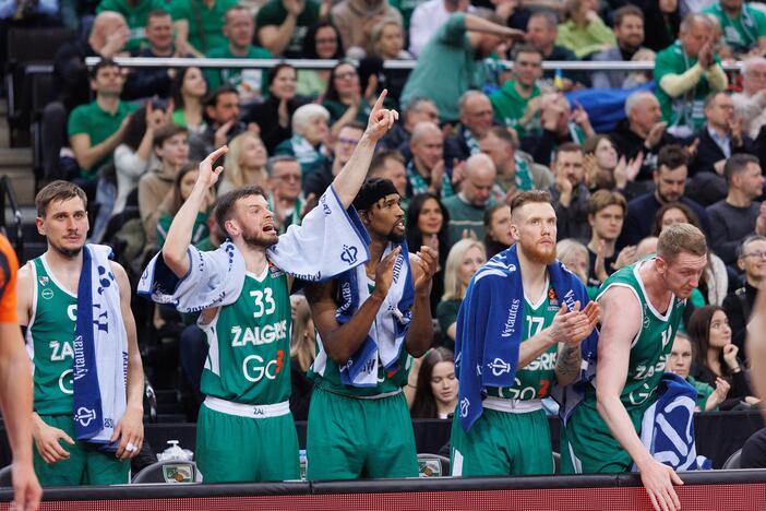 Eurolyga: Kauno „Žalgiris“ – Belgrado  „Crvena zvezda“ 71:66