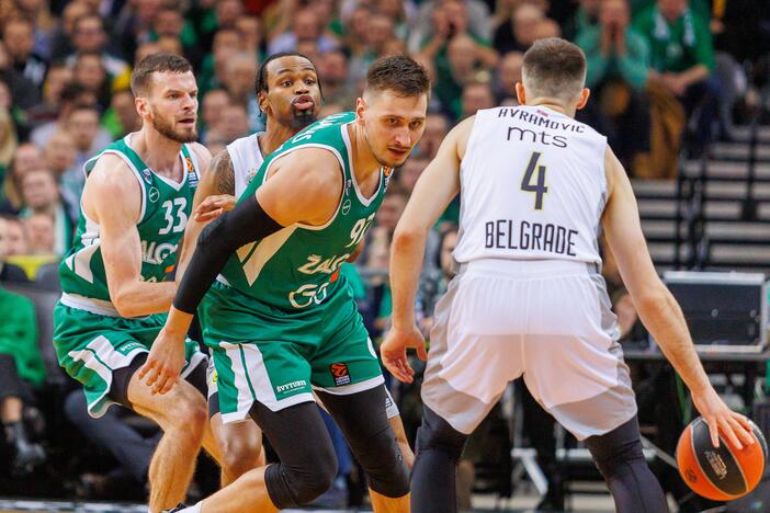 Eurolyga: Kauno „Žalgiris“ – Belgrado „Partizan“ 74:88