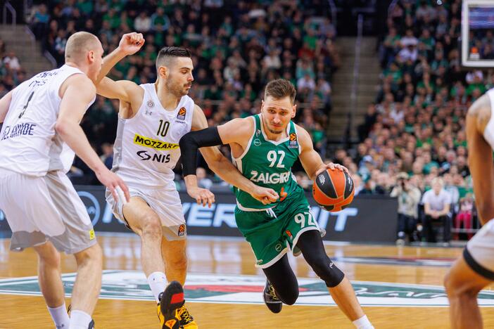 Eurolyga: Kauno „Žalgiris“ – Belgrado „Partizan“ 74:88