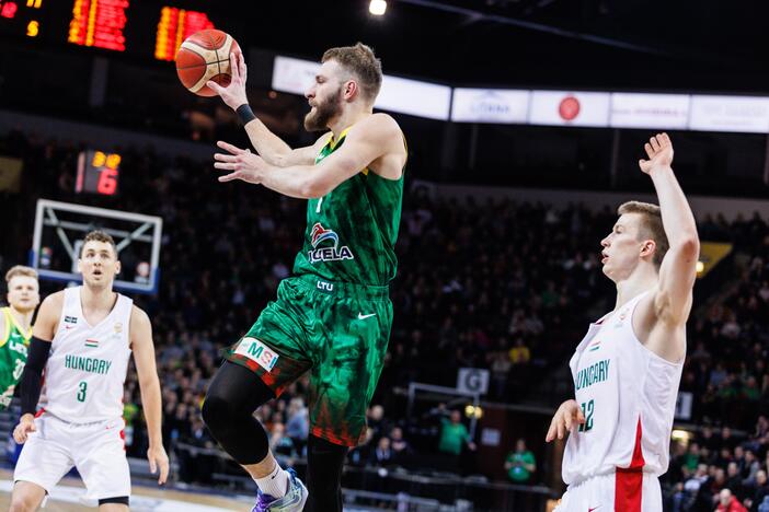 Pasaulio krepšinio čempionato atranka: Lietuva – Vengrija 89:64