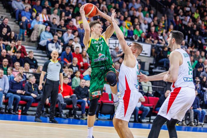 Pasaulio krepšinio čempionato atranka: Lietuva – Vengrija 89:64