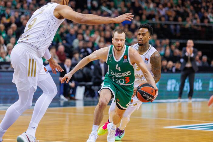 Eurolyga: Kauno „Žalgiris“ – Vilerbano ASVEL 85:67