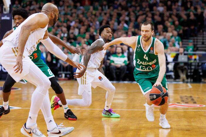 Eurolyga: Kauno „Žalgiris“ – Vilerbano ASVEL 85:67