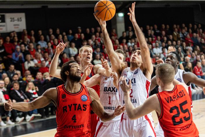 FIBA Čempionų lyga: Vilniaus „Rytas“ – Manresos BAXI 96:95