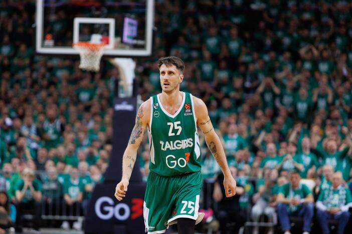 Eurolygos ketvirtfinalis:  „Žalgiris“ – „Barcelona“ 66:77