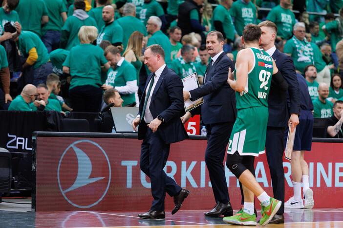 Eurolygos ketvirtfinalis:  „Žalgiris“ – „Barcelona“ 66:77