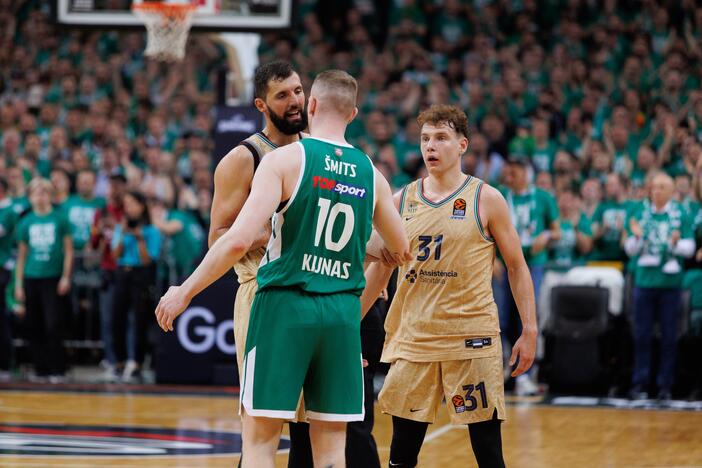 Eurolygos ketvirtfinalis:  „Žalgiris“ – „Barcelona“ 66:77